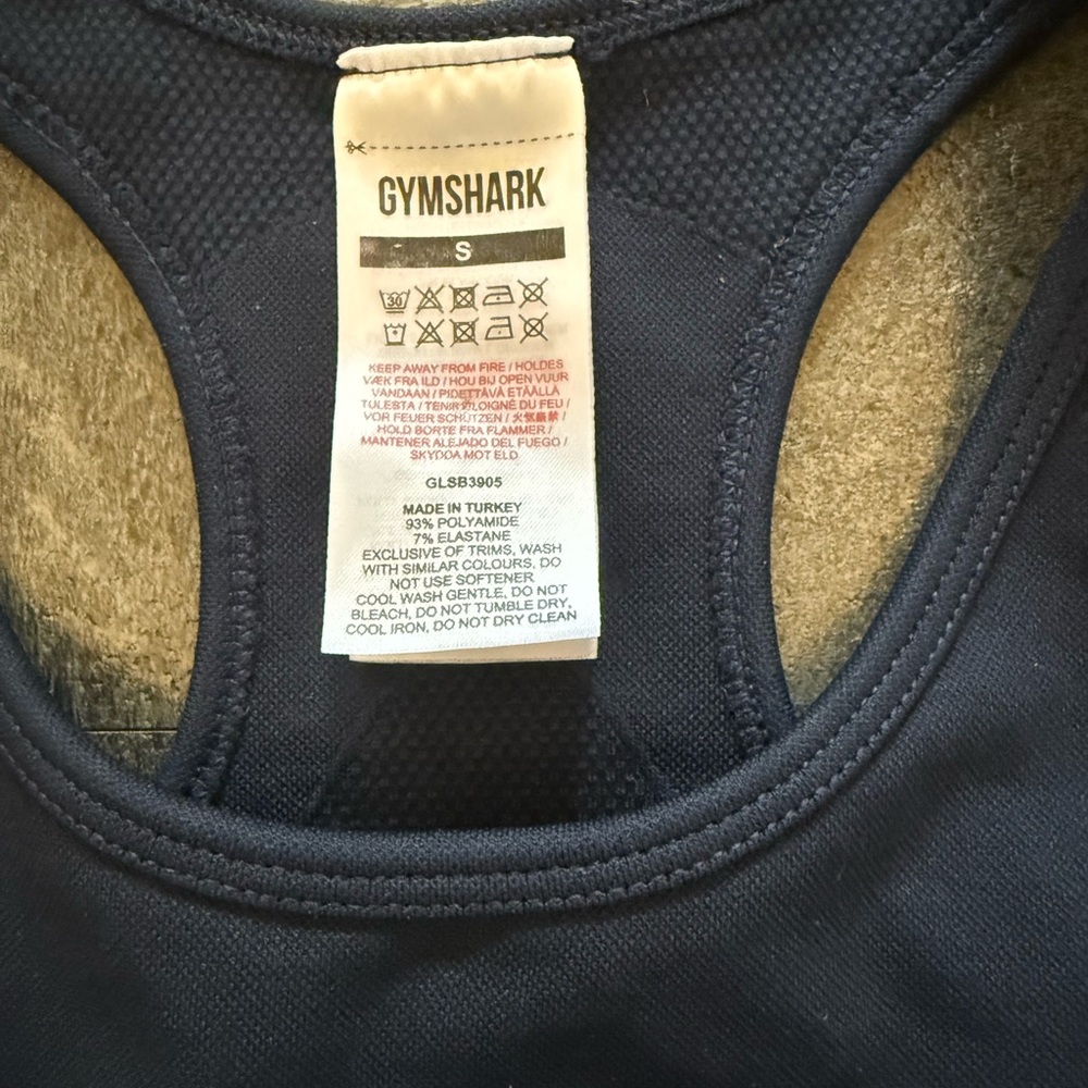 Gymshark Women's Navy Sports Bra - Picture 3 of 6